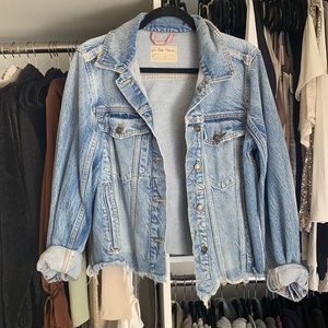 NWOT Free People Denim Jacket